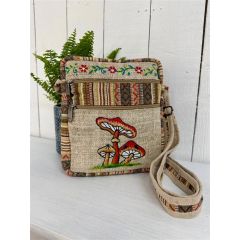 small mushroom shoulder bag
